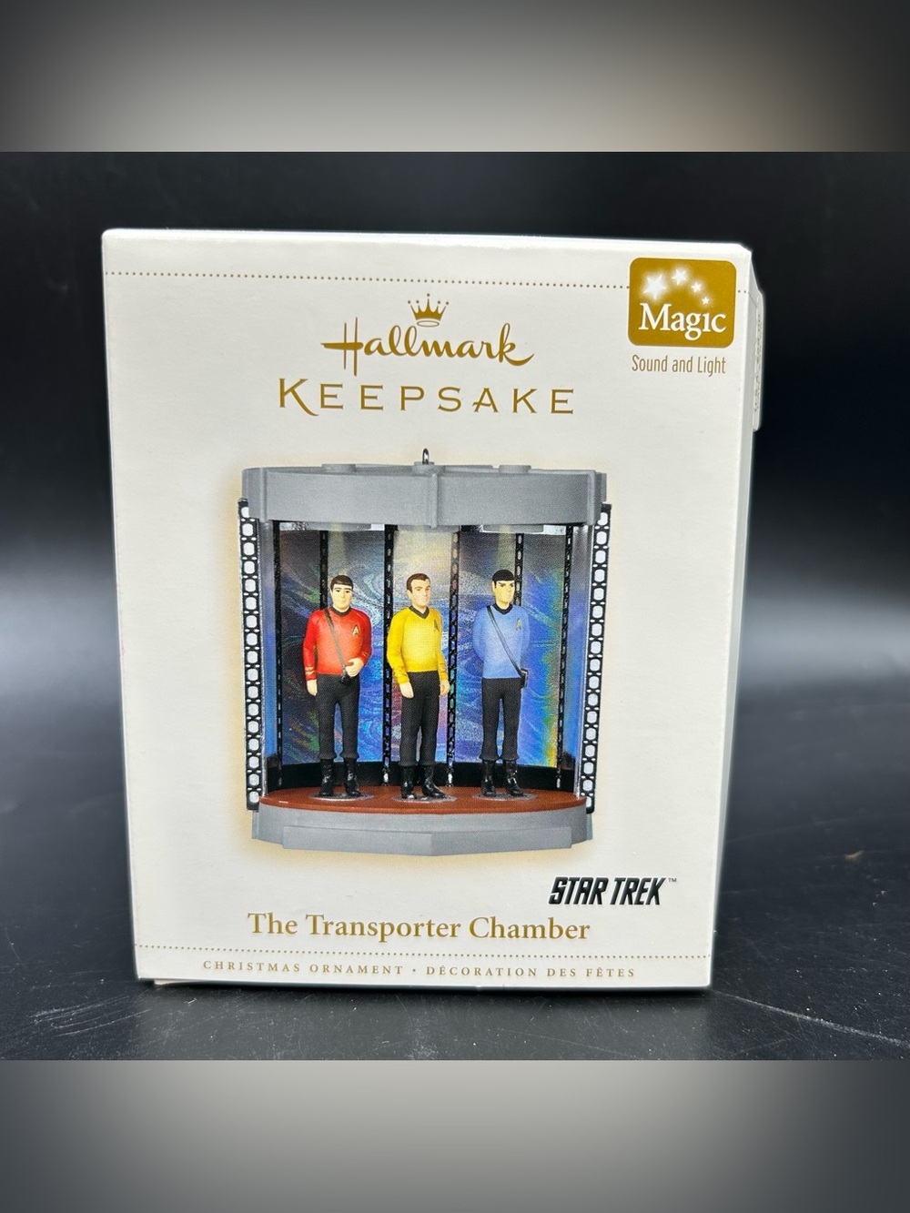 2006 Hallmark Star Trek Transporter Chamber Magic Sound Light Ornament QXI6296